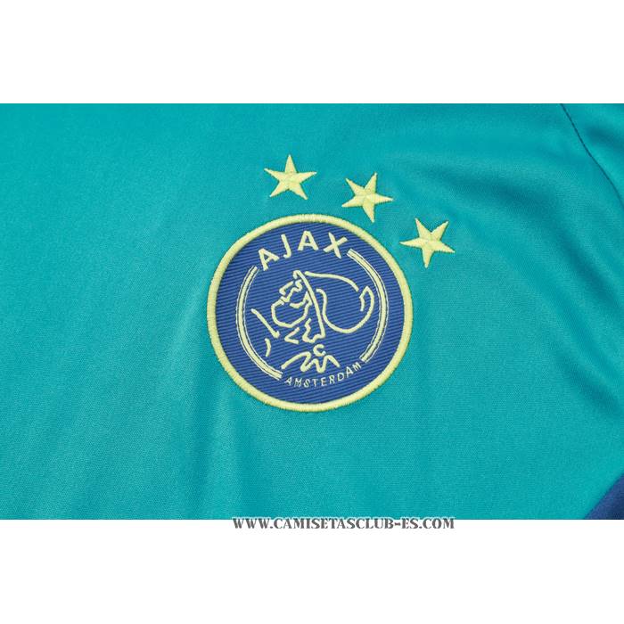 Chandal del Ajax 24-25 Manga Corta Verde - Pantalon Corto